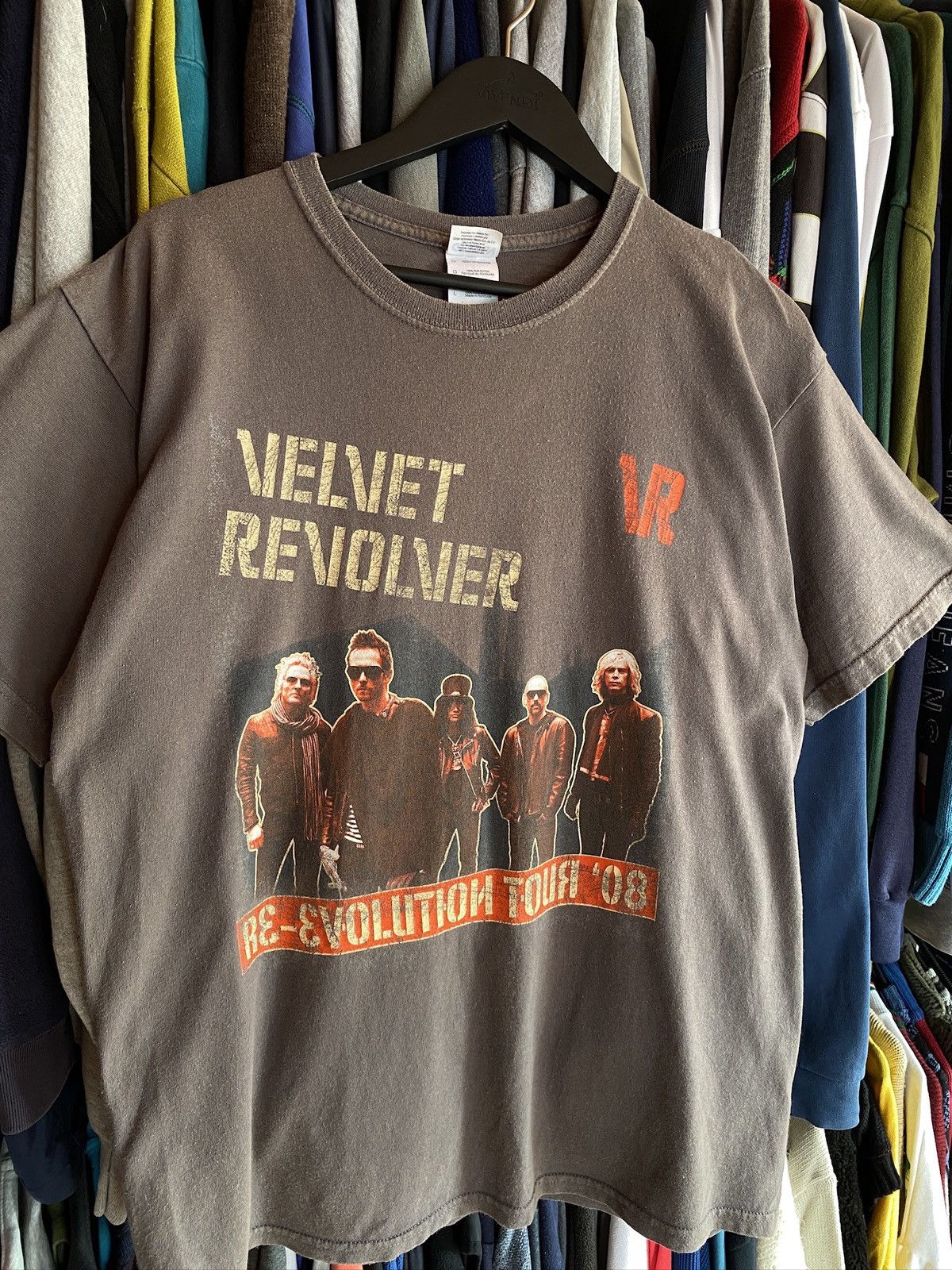 Band Tees VINTAGE VELVET REVOLVER TOUR T-SHIRT Y2k Size US L / EU 52-54 / 3 - 2 Thumbnail