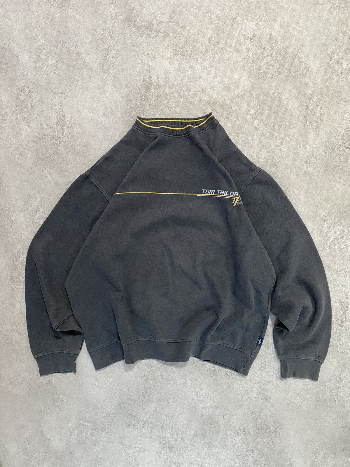 Tom Tailor × Vintage 💠 Vintage Oversized Sweater Tom Tailor Boxy Fit Size US M / EU 48-50 / 2 - 1 Thumbnail
