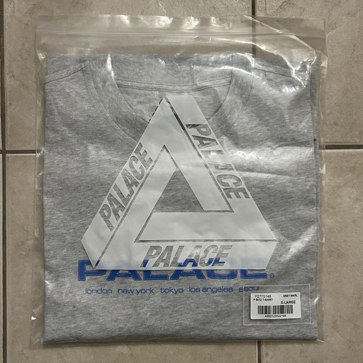 Palace Palace P Bitz T-Shirt FW24 Gray Size US XL / EU 56 / 4 - 3 Thumbnail