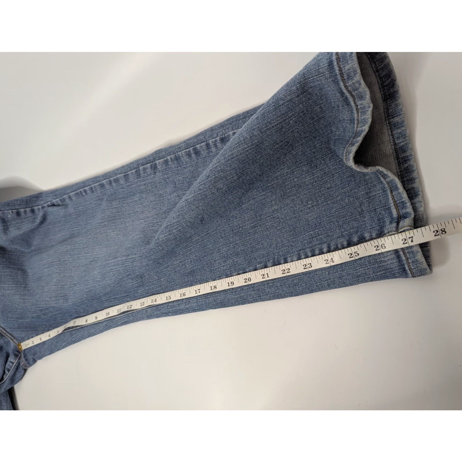 Levi's Levi's Jeans Women's 16P Short Blue Boot Cut Perfectly Slimming Denim Y2K 512 Size 38" / US 16 / IT 52 - 5 Thumbnail