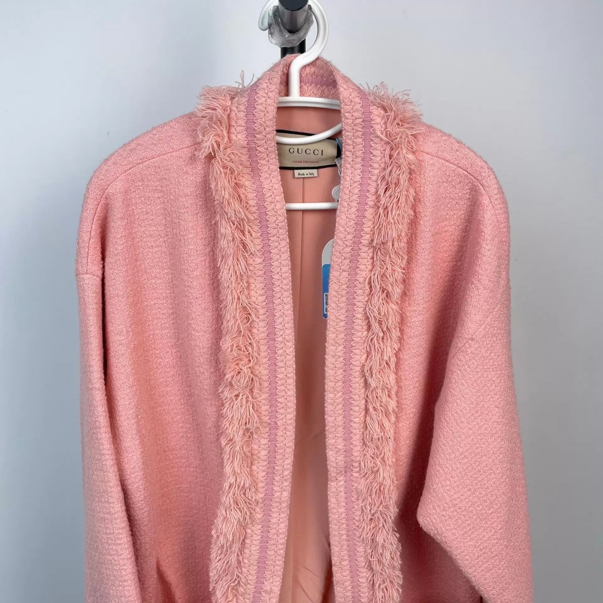 Gucci Gucci Pink Wool Coat Size 40 Size S / US 4 / IT 40 - 9 Thumbnail