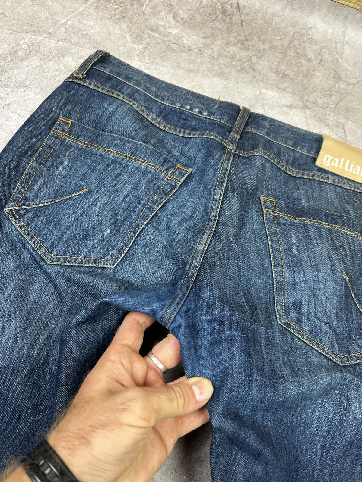 John Galliano John Galliano Vintage Denim Jeans Size 36 Size US 36 / EU 52 - 9 Thumbnail