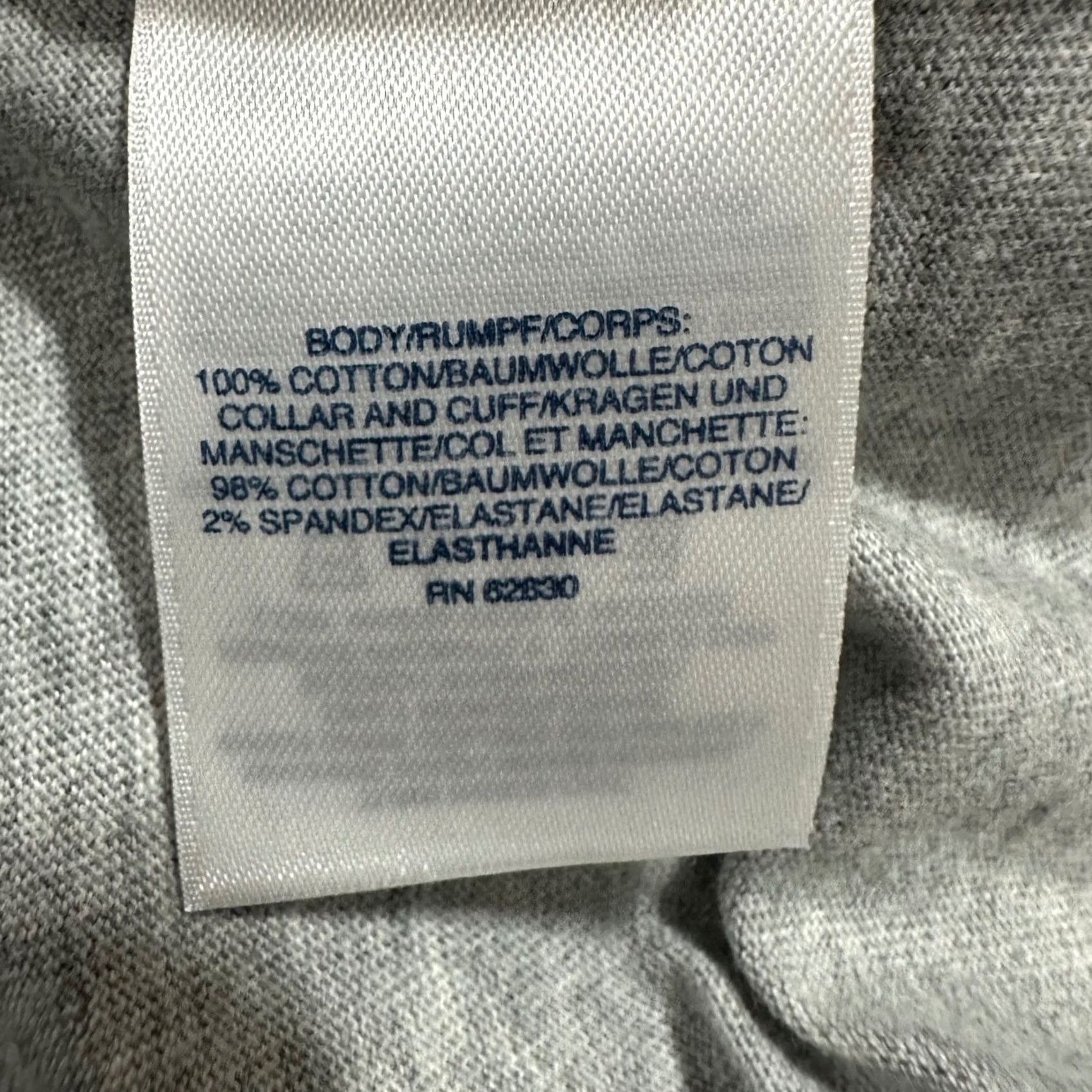 Lands' End Lands' End Men's Turtleneck Heather Gray Cotton Long Sleeves Pullover Size S Size US S / EU 44-46 / 1 - 7 Thumbnail