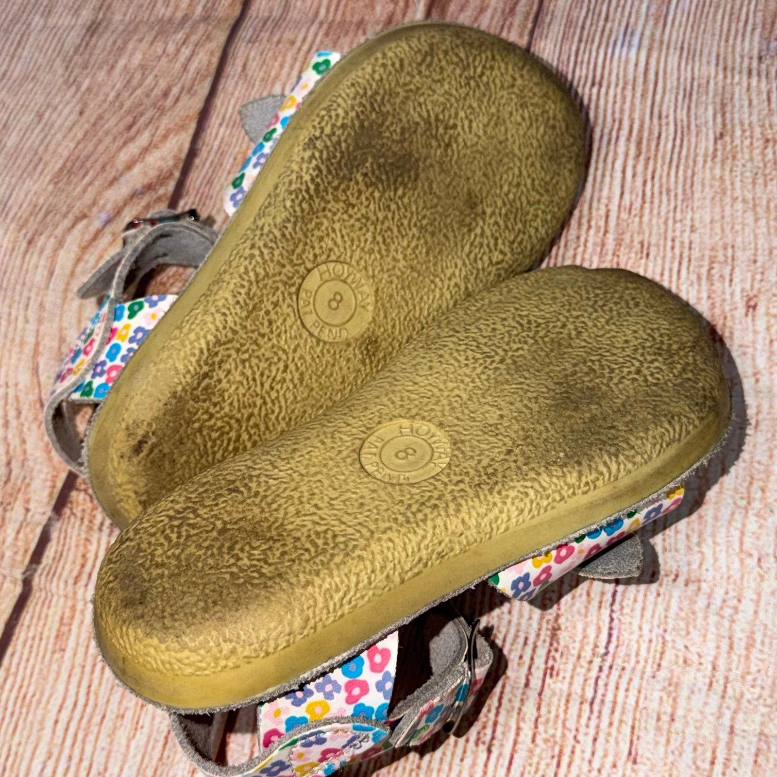 Other Salt Water Kids Floral Print Leather Sandals Size 8 Size US 8 / IT 38 - 8 Thumbnail