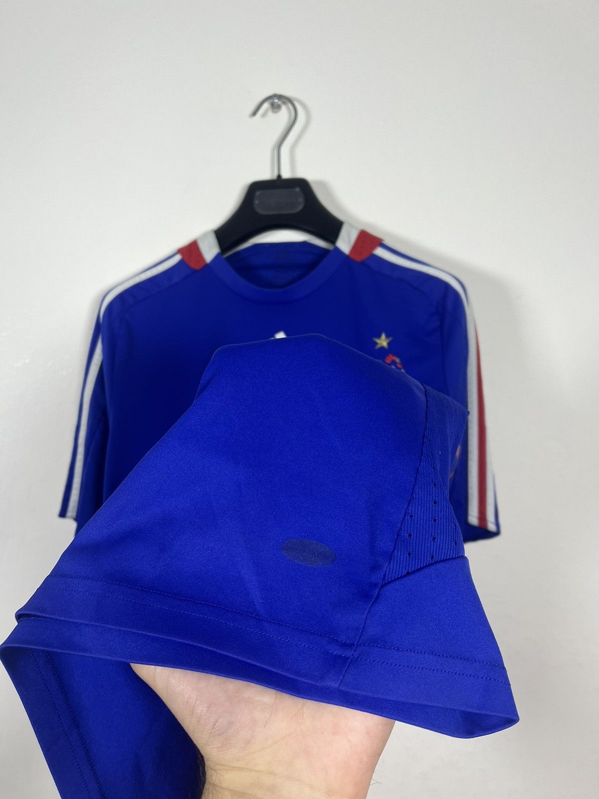 Adidas Adidas France Football Jersey Home 2008 Vintage Streetwear Size US M / EU 48-50 / 2 - 5 Thumbnail