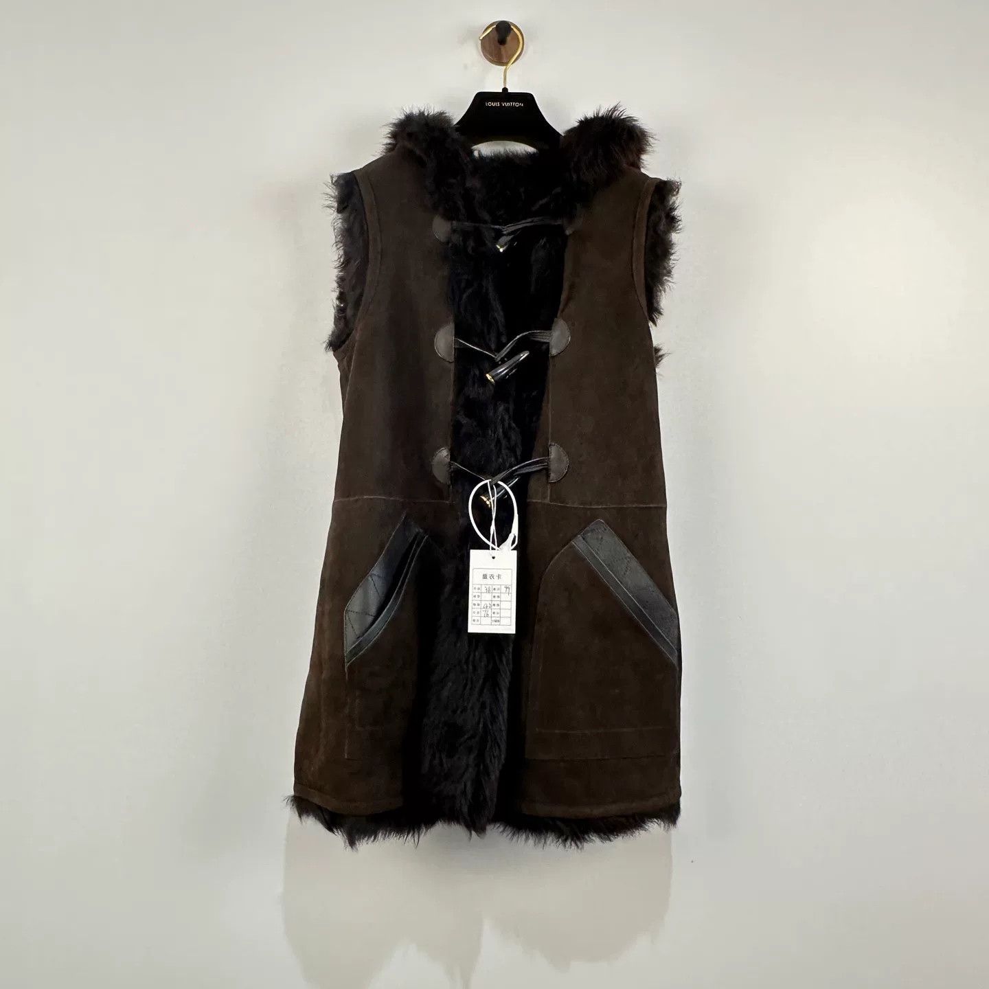 Louis Vuitton Reversible Fur Hooded Vest