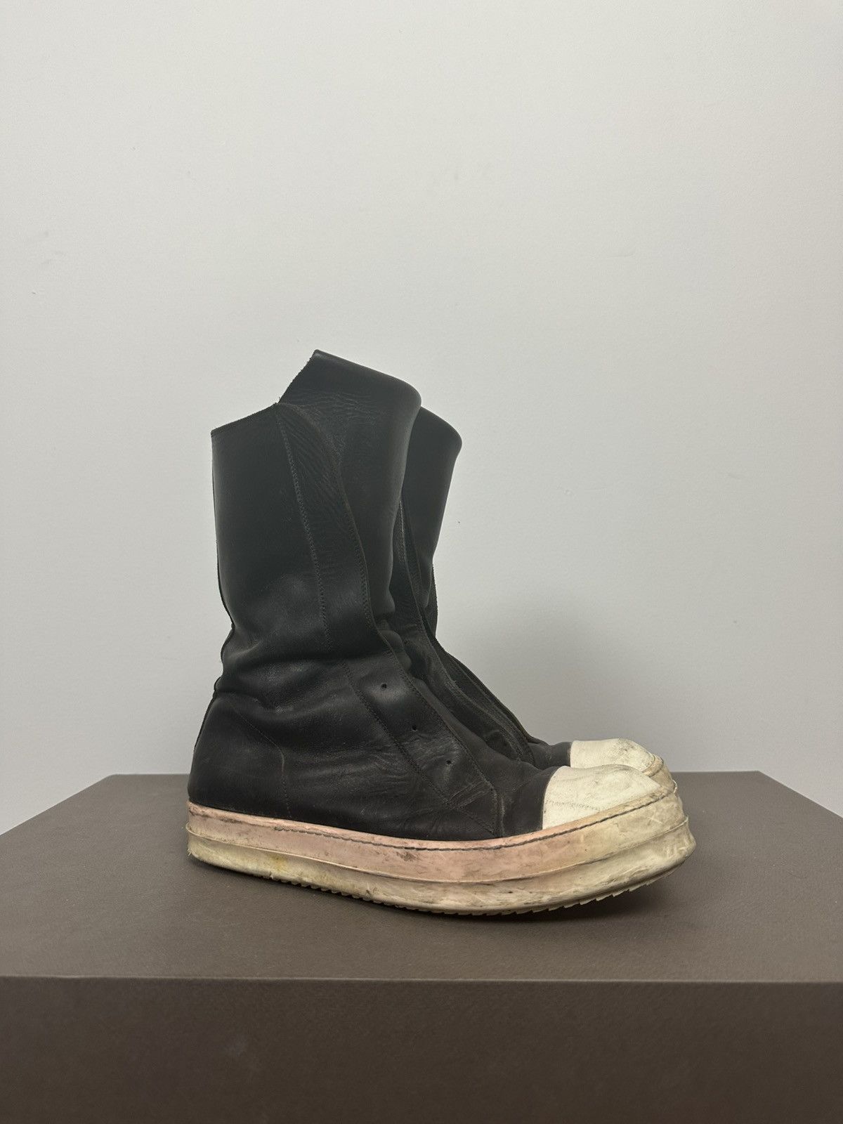 Rick Owens FW12 ‘MOUNTAIN’ Ramones Boots Size US 10 / EU 43 - 5 Thumbnail