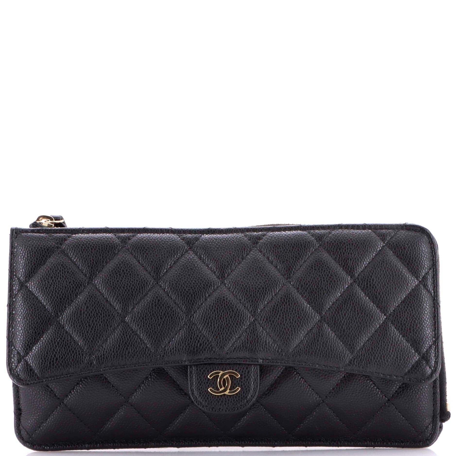 Chanel CC Classic Flap Zip Wallet Size ONE SIZE - 1 Thumbnail