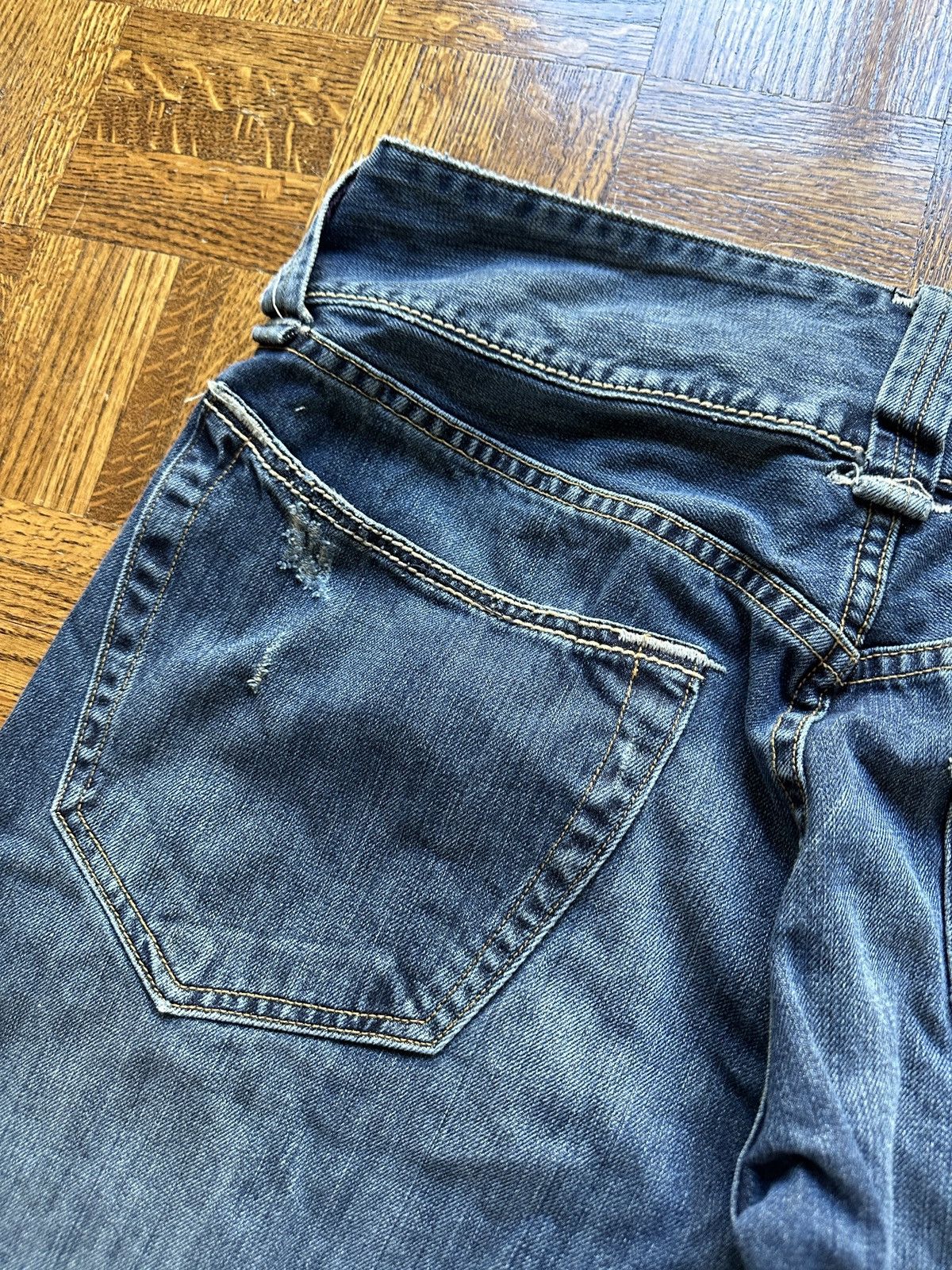 Ed Hardy × Vintage Vintage Y2K Ed Hardy Tiger Patch Denim Jeans Size US 36 / EU 52 - 14 Thumbnail