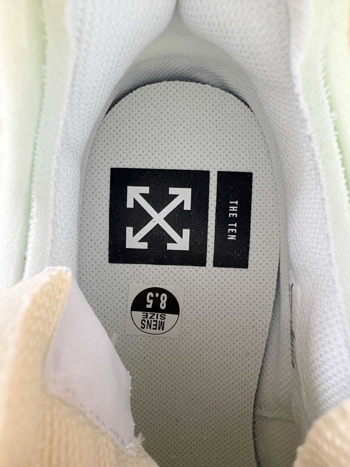 Nike × Off-White The 10 Nike Air Max 90 Sail Mens 8.5 NBIB Size US 8.5 / EU 41-42 - 11 Thumbnail