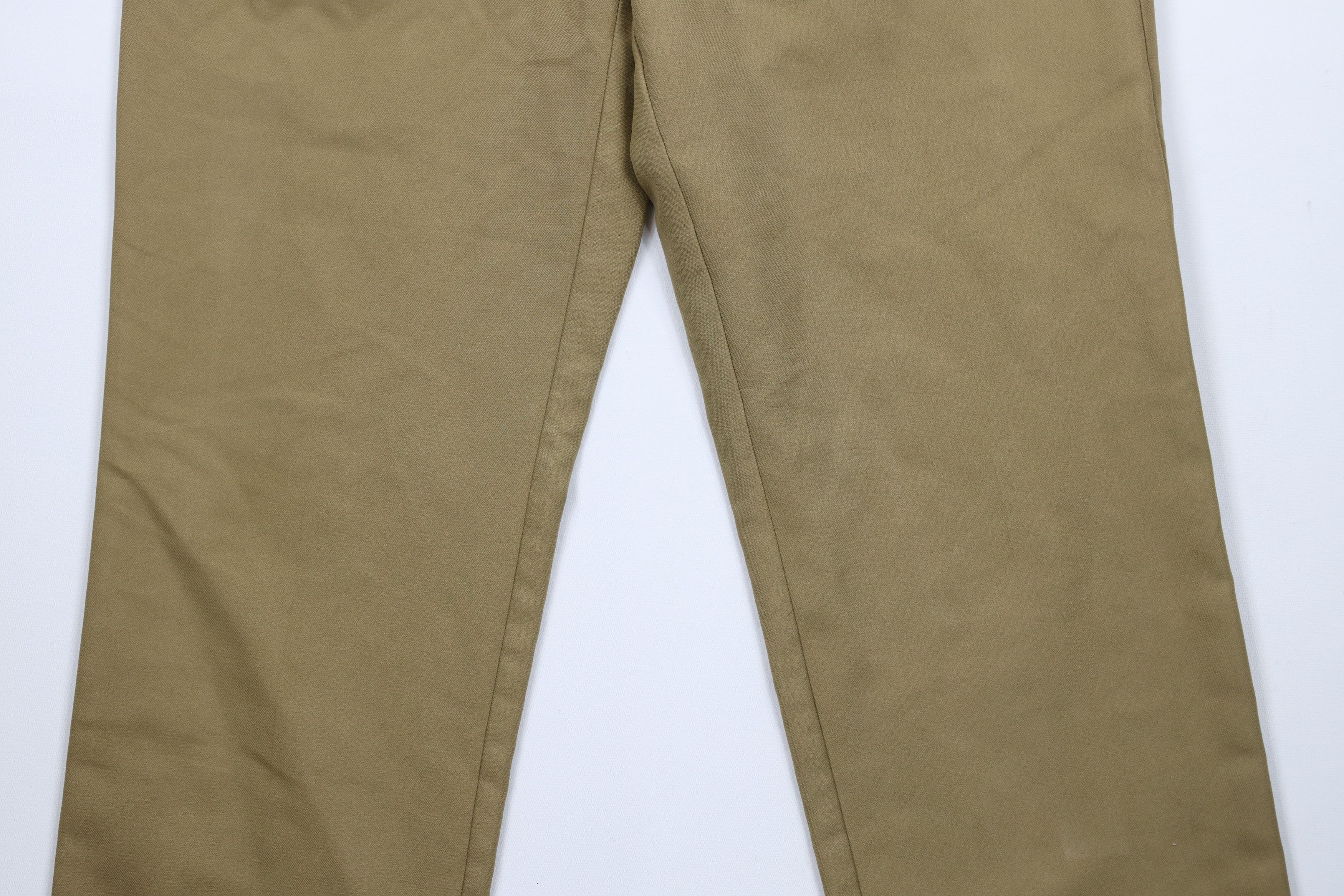 Tommy Hilfiger × Vintage Vintage 90s Tommy Hilfiger Cuffed Wide Leg Chino Pants Brown Size US 30 / EU 46 - 3 Thumbnail