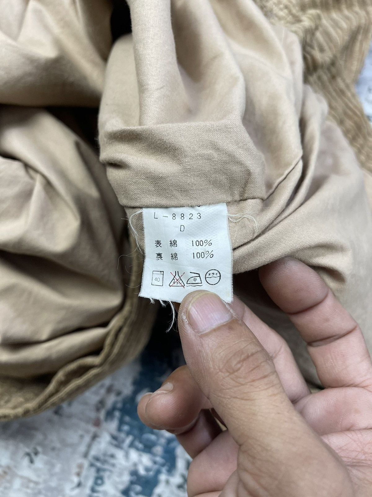Vintage Vtg Mc Campbell Deep Line Corduroy Jacket Size US S / EU 44-46 / 1 - 11 Thumbnail
