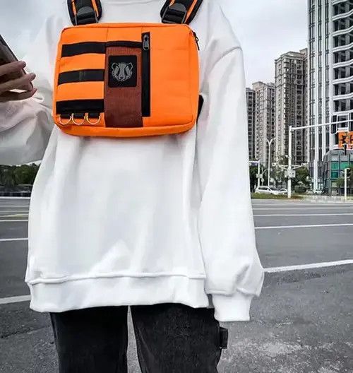 Other Hip Hop Men's Tactical Chest Bag Size ONE SIZE - 4 Thumbnail