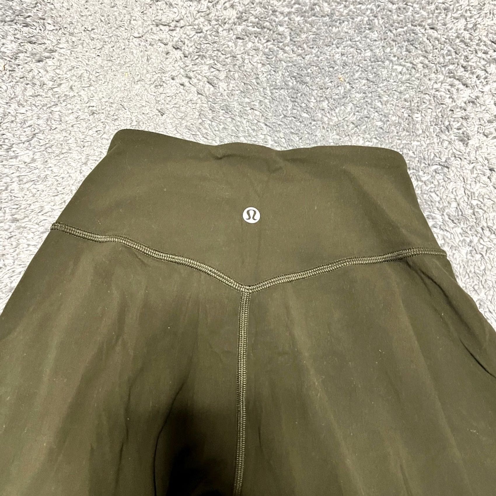 Lululemon VINTAGE Lululemon Align Jogger 28" Womens 2 Green Nulu Pull On Pants W5CO2S Size 26" / US 2 / IT 38 - 4 Thumbnail