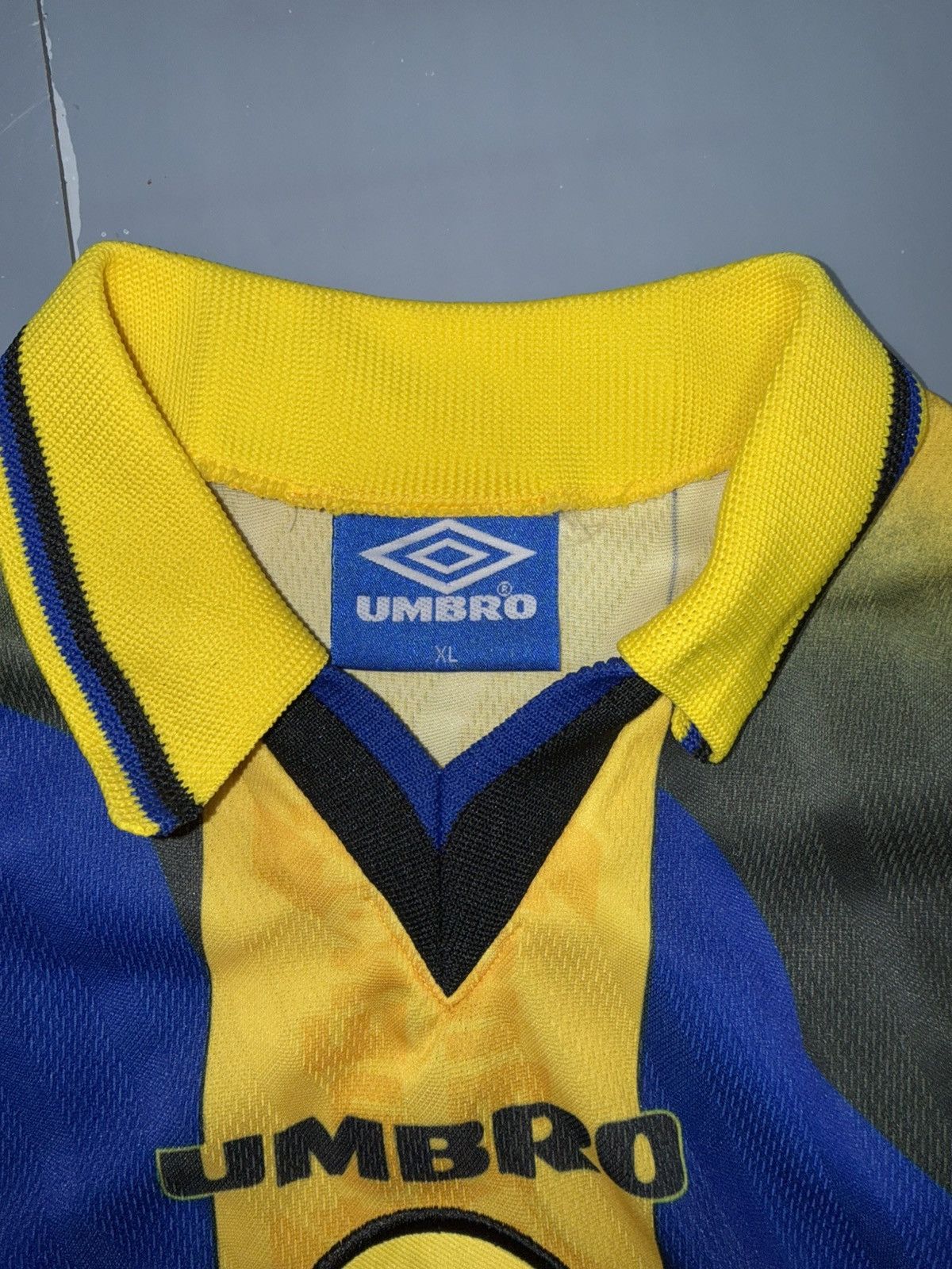 Umbro Vintage 1996-1998 Umbro Everton FC Soccer Jersey Men XL Size US XL / EU 56 / 4 - 3 Thumbnail