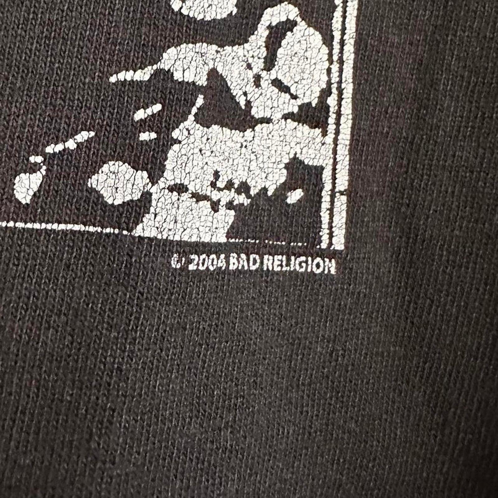 Band Tees × Vintage Vintage 2004 Band Religion Band Shirt Size US XL / EU 56 / 4 - 6 Thumbnail