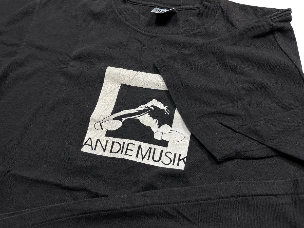 Band Tees × Vintage Vtg 90s An Die Musik Franz Schubert Classical Composer Goth Size US L / EU 52-54 / 3 - 2 Thumbnail