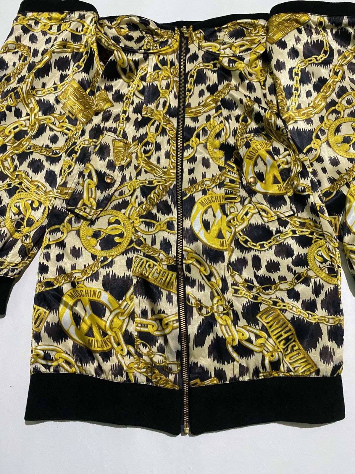 H&M × Moschino HNM MOSCHINO ZIP MINI DRESSES CHAIN Size ONE SIZE - 3 Thumbnail