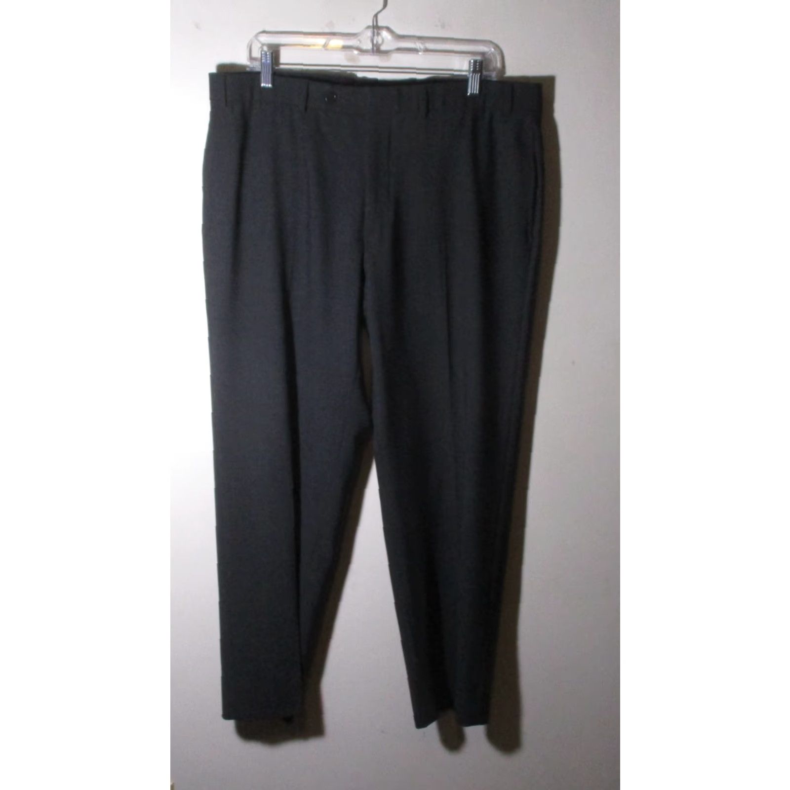 Brooks Brothers BROOKS BROTHERS Gray Flat Wool Dress Pants Men's Size 38X29 Size US 38 / EU 54 - 2 Thumbnail