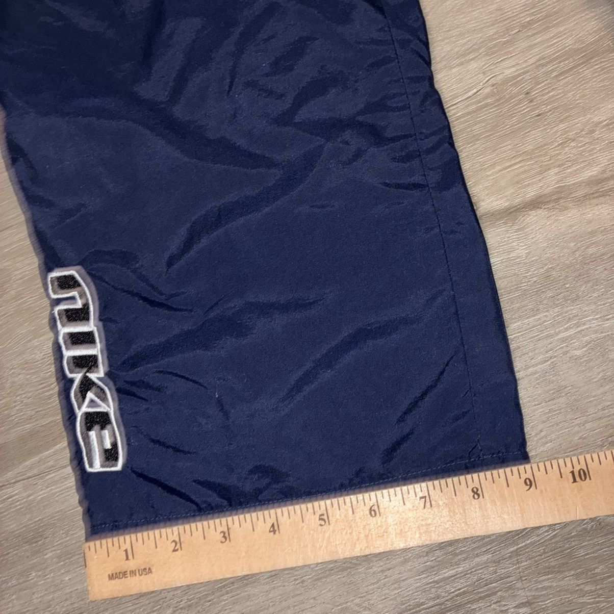 Nike Y2K Baggy Nike Gray Tag Sweatpants Sm Navy Blue White Stripe Size US 30 / EU 46 - 6 Thumbnail