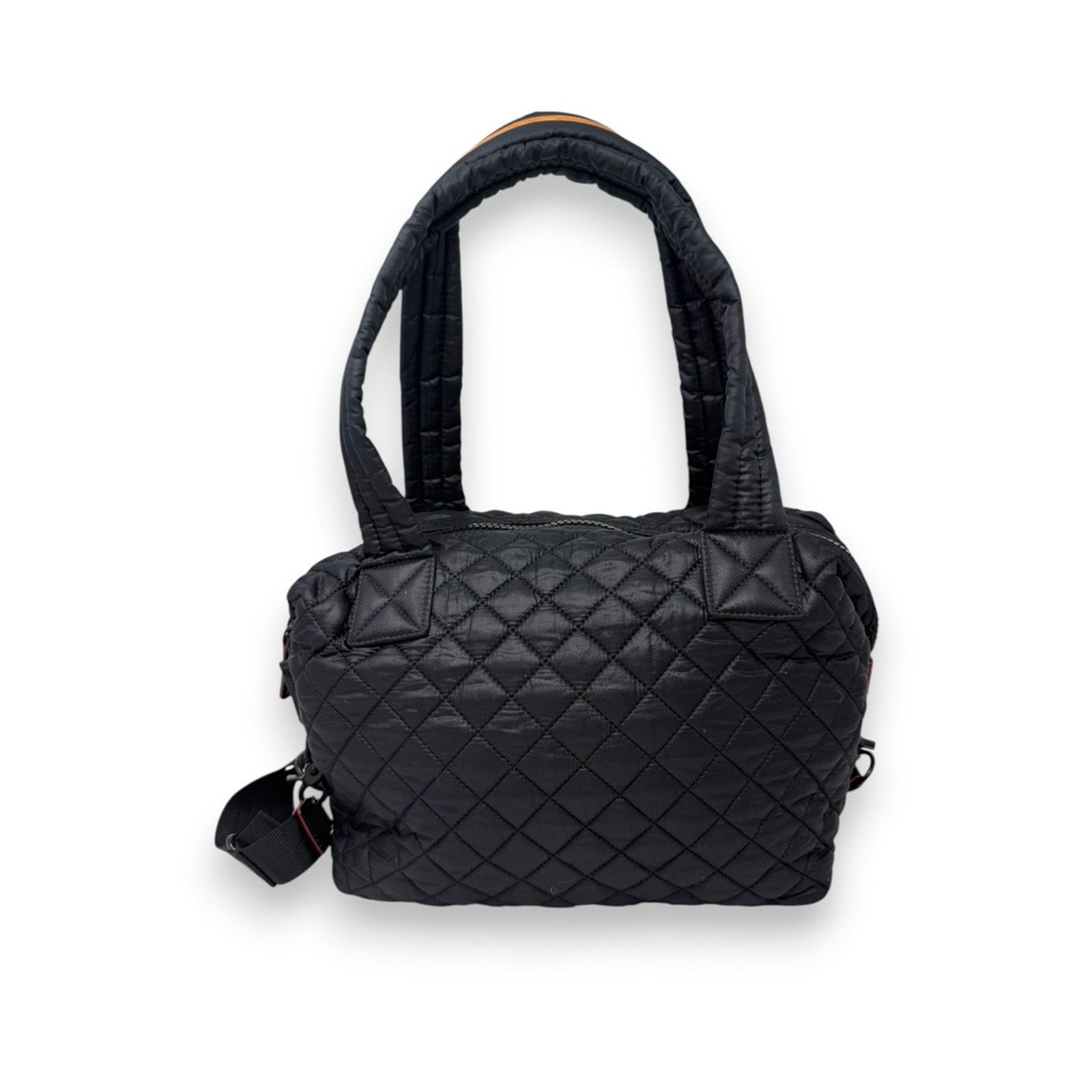 MZ Wallace MZ Wallace Sutton Black Zippered Travel Crossbody Bag Medium Size ONE SIZE - 3 Thumbnail