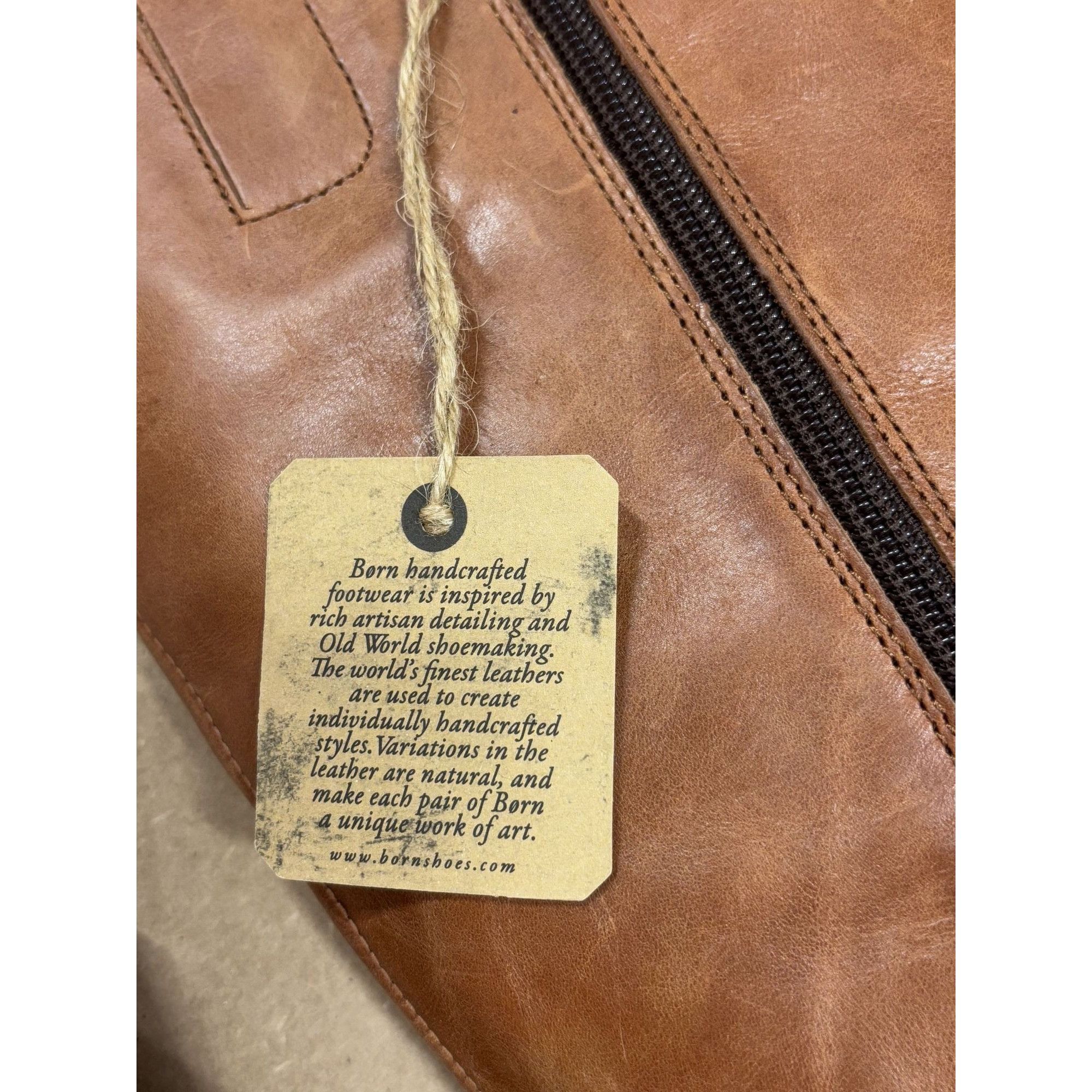 Born BORN / Saddler / Brown / Handcrafted / Leather / Knee-High / Size US 8.5 / IT 38.5 - 5 Thumbnail