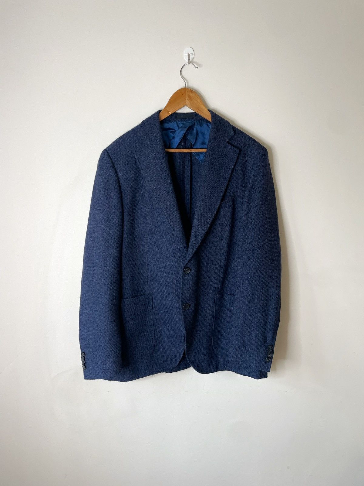 SCABAL Scabal Finest Cloth 100% Schurwolle 2 buttons Sport Blazer Size 54R - 1 Thumbnail