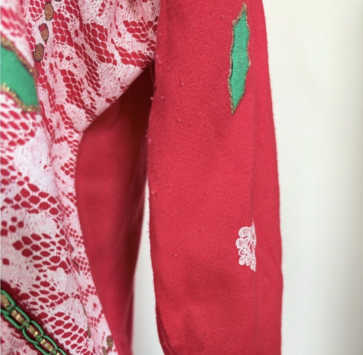 Vintage Vintage Red Presents Ugly Christmas Pullover Sweatshirt Size S / US 4 / IT 40 - 6 Thumbnail