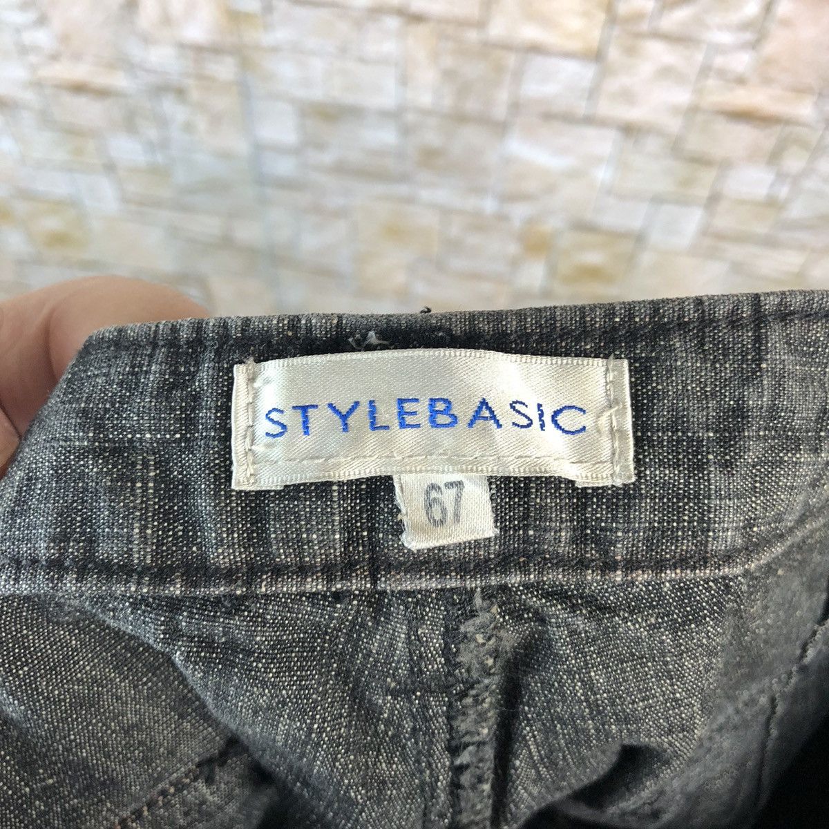 Japanese Brand Style Basic Black vintage Cargo casual Pants #A1141 Size 26" / US 2 / IT 38 - 18 Thumbnail