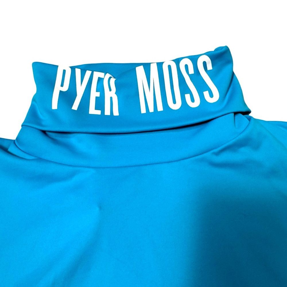 Pyer Moss × Reebok NWT New $120 Pyer Moss x Reebok Cropped Logo Turtleneck Top Size S / US 4 / IT 40 - 5 Thumbnail