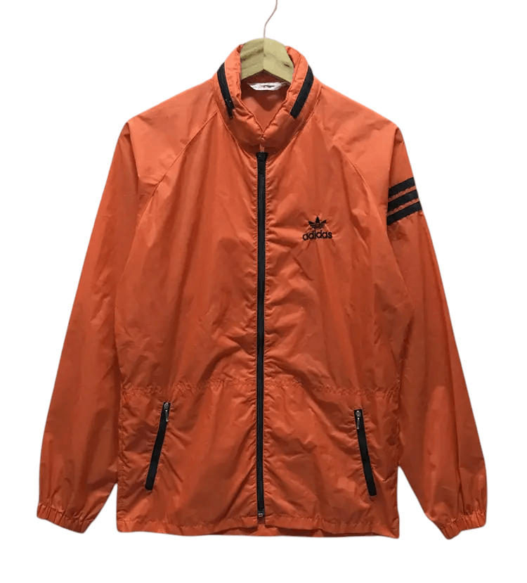 Adidas Vintage 80's Adidas Trefoil x Descente Windbreaker Size US L / EU 52-54 / 3 - 1 Thumbnail