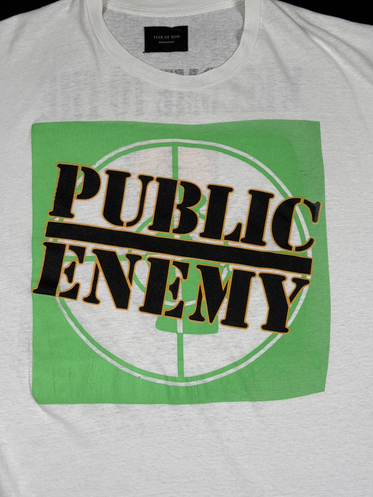 Fear of God Public Enemy Resurrected Tee Size US L / EU 52-54 / 3 - 2 Thumbnail