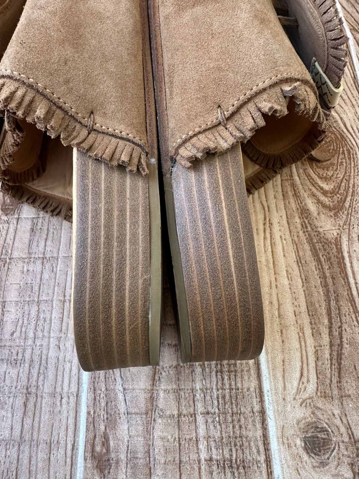 Visvim Visvim Christo Shaman Slides Brown XL Size US 12 / EU 45 - 13 Thumbnail