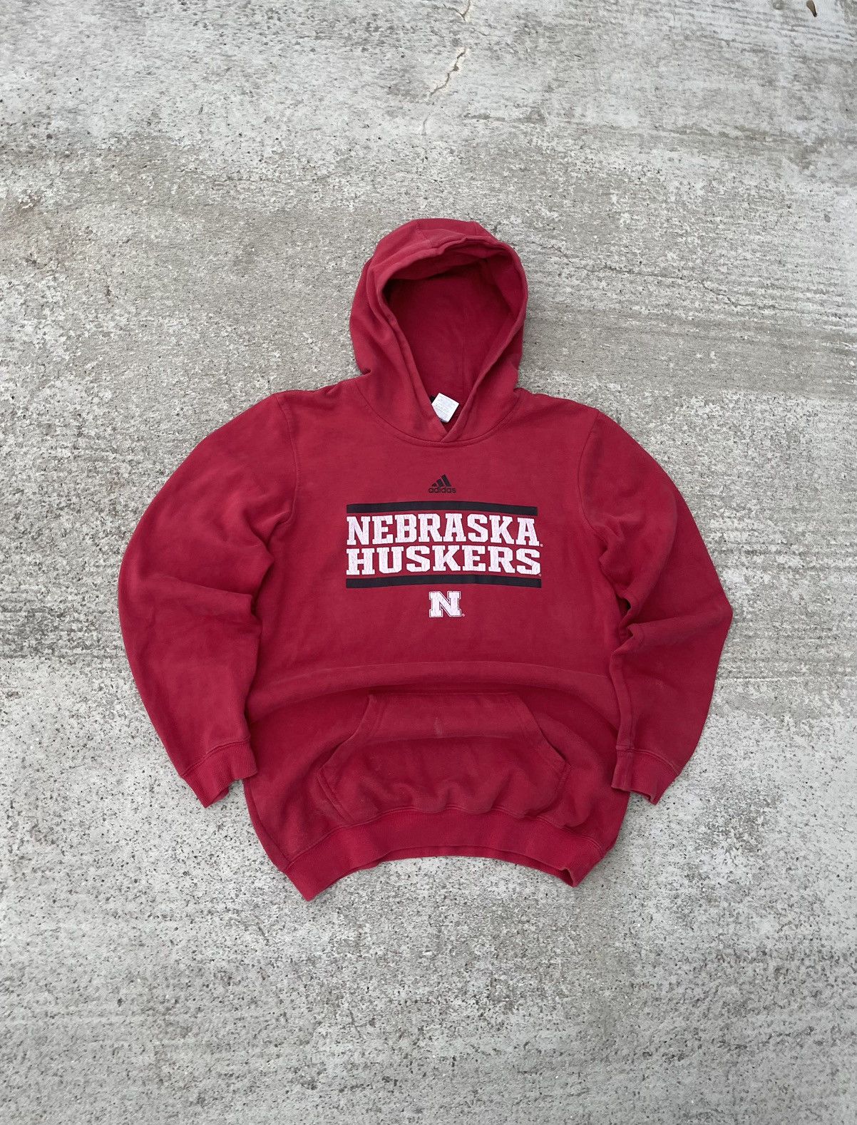 Adidas Adidas vintage hoodie Size US XL / EU 56 / 4 - 4 Thumbnail