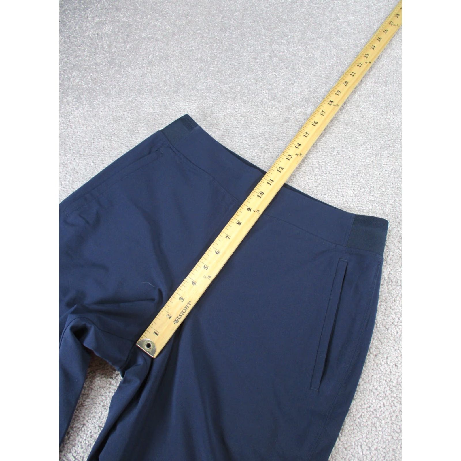 Athleta Athleta Joggers 4 Brookyln Heights High Rise Navy Blue Lightweight Pants Womens Size 27" / US 4 / IT 40 - 6 Thumbnail