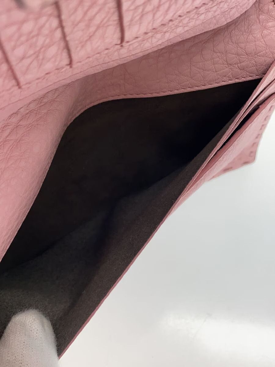 Fendi Fendi Peekaboo Leather Long Wallet Pink Size ONE SIZE - 6 Thumbnail