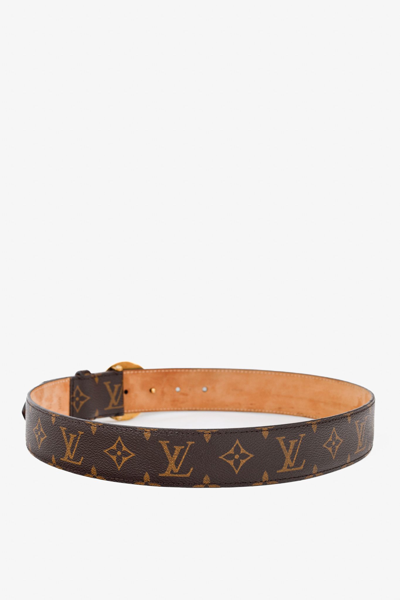 Louis Vuitton Louis Vuitton Monogram Canvas Ceinture 1904 Belt Size ONE SIZE - 2 Thumbnail