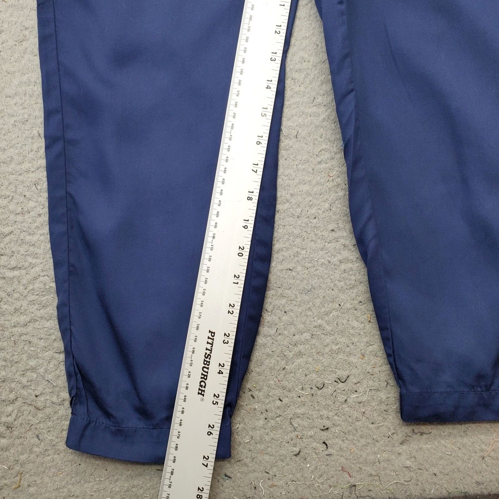 Gap Gap Womens Pants Joggers Navy Elastic Pleated Waist Tapered Leg 26.75 Inseam M Size L Measurements Casual Activewear Knit Lyocell 100% Size 32" / US 10 / IT 46 - 4 Thumbnail