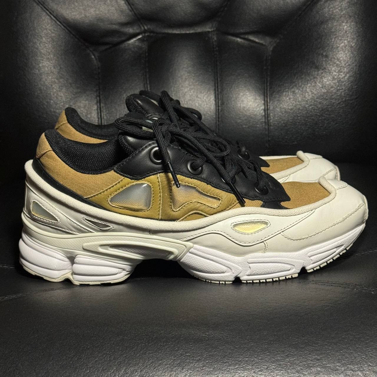Adidas × Raf Simons 8,5us sneakers Adidas Raf Simons Ozweego Cream White Khaki Size US 8.5 / EU 41-42 - 1 Thumbnail