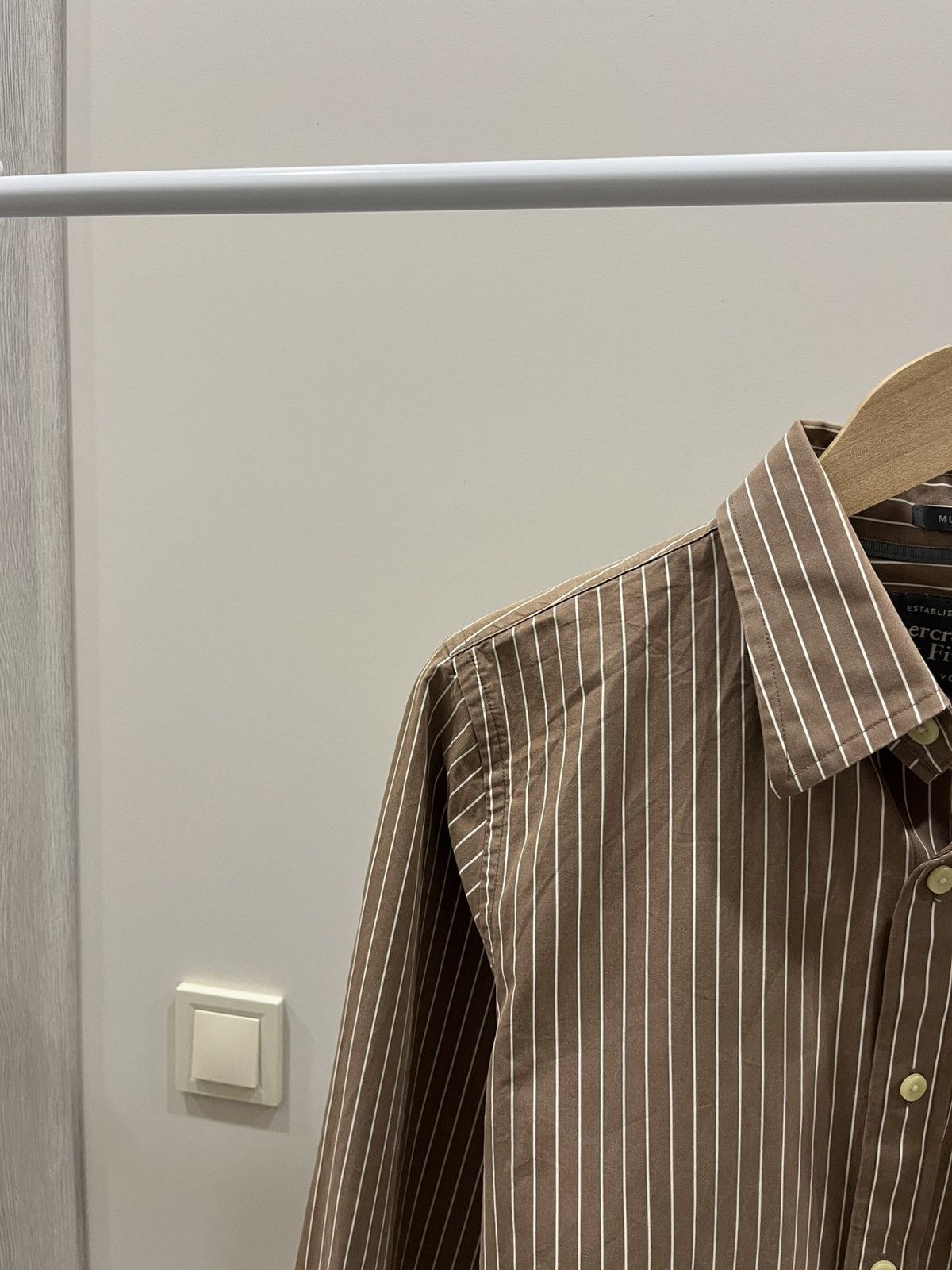 Abercrombie & Fitch Abercrombie & Fitch Y2K Made in USA striped shirt Size US M / EU 48-50 / 2 - 3 Thumbnail