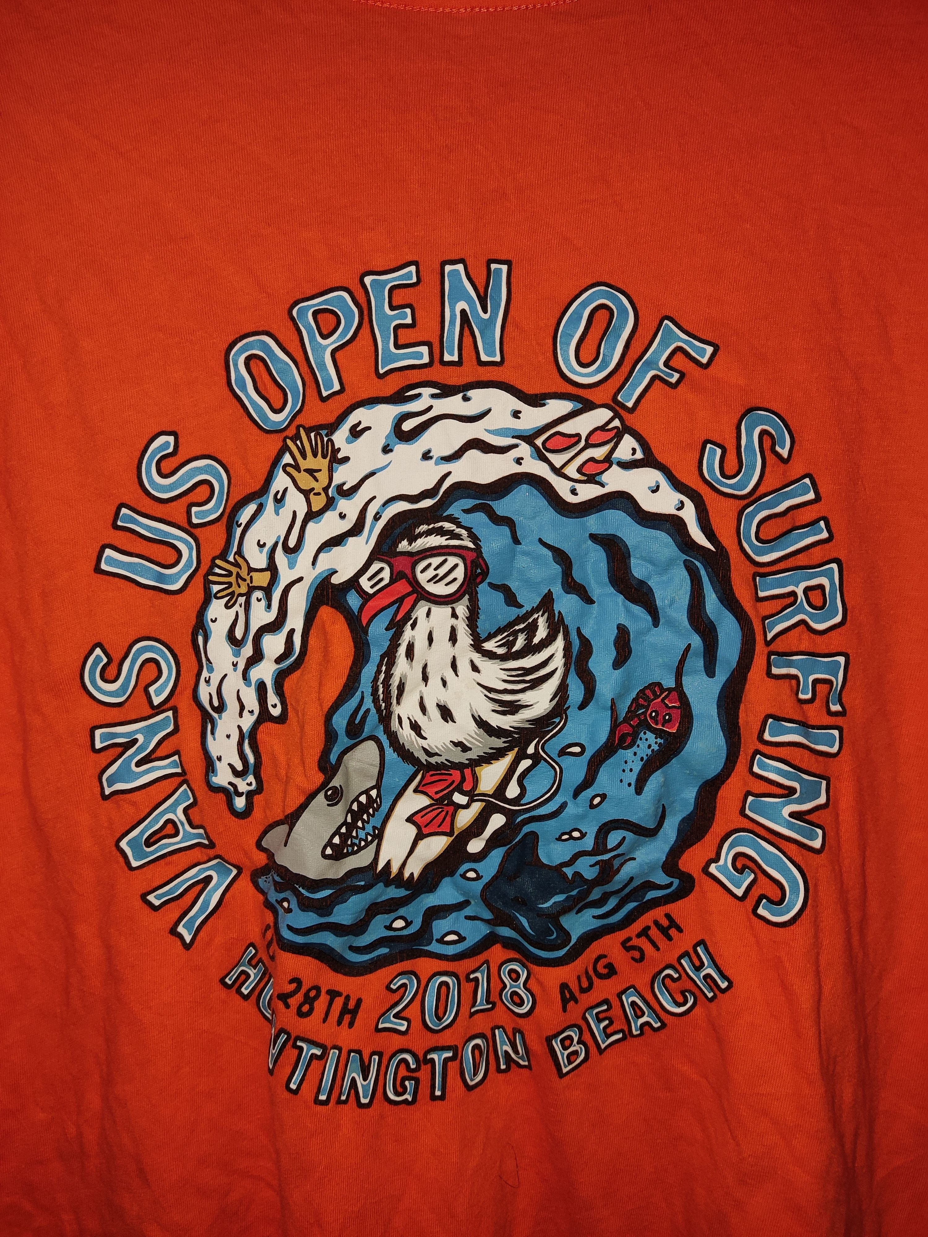 Vans Vans Us Open Of Surfing Huntington Beach T- shirt Size US L / EU 52-54 / 3 - 3 Thumbnail