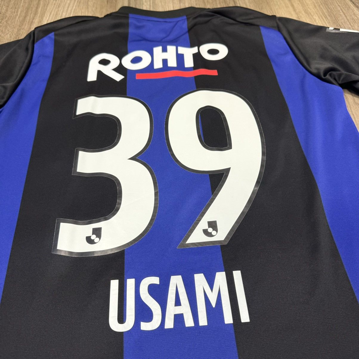 Umbro Osaka Gamba 2022 home shirt #39 Usami Size US M / EU 48-50 / 2 - 4 Thumbnail