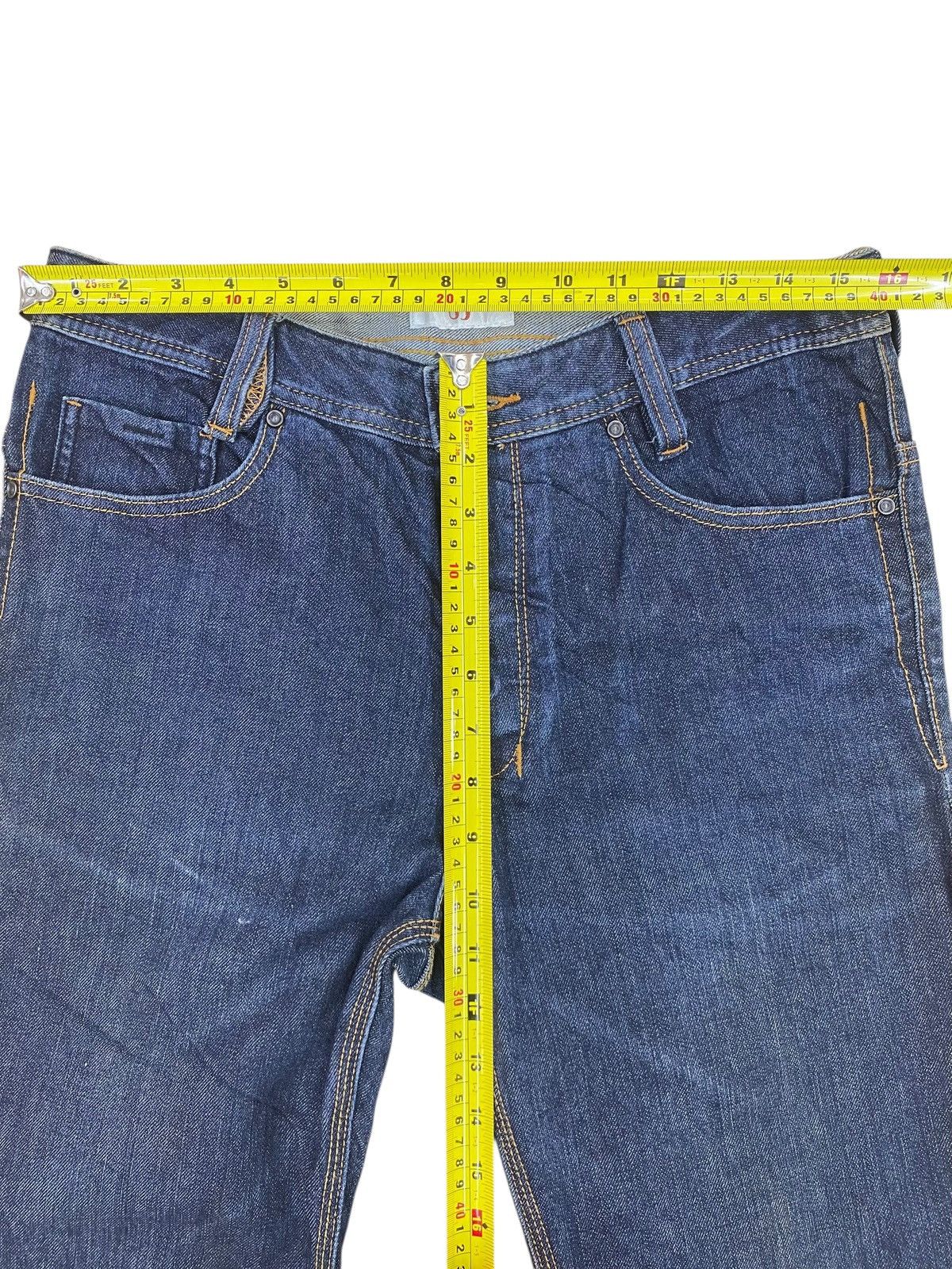 Japanese Brand Japanese Brand Denim Dark Blue Wash Style Loose Jean Size US 32 / EU 48 - 7 Thumbnail