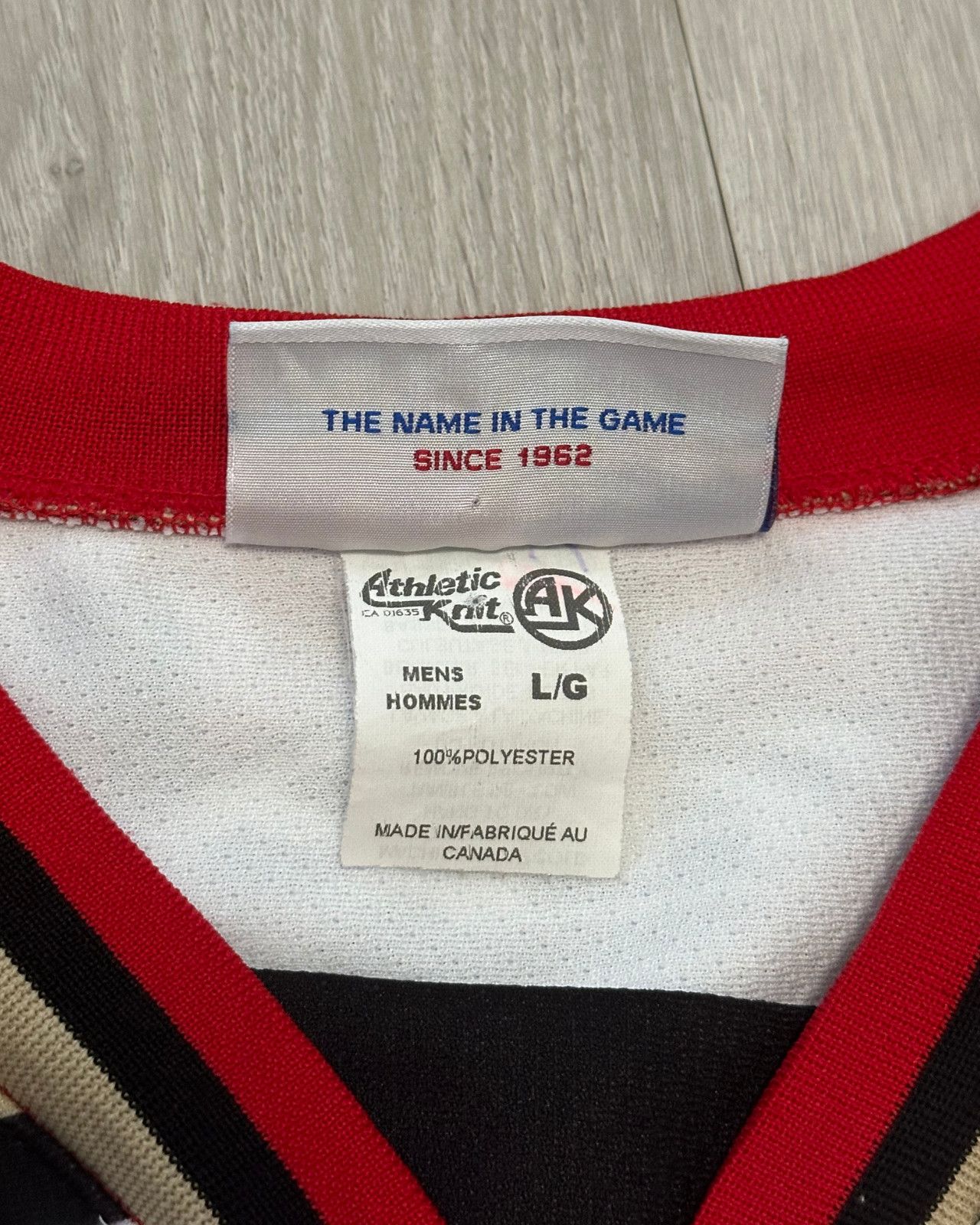 NHL AK Athletic Knit Ladners #7 Sublimated Hockey Jersey - Large Size US L / EU 52-54 / 3 - 11 Thumbnail