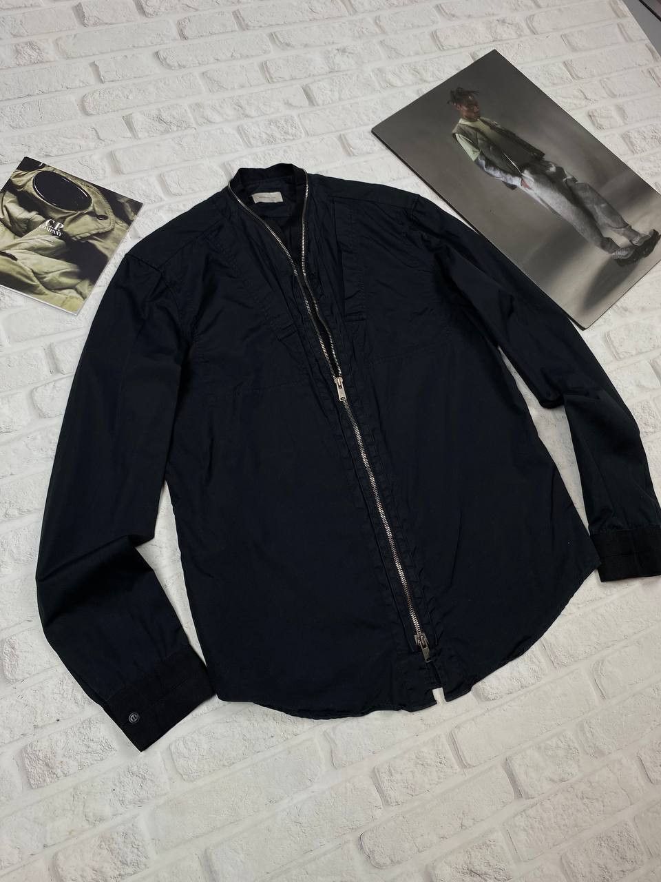 Balenciaga Balenciaga Archive Zip Shirt — Minimal Techwear Aesthetic Size US S / EU 44-46 / 1 - 1 Thumbnail