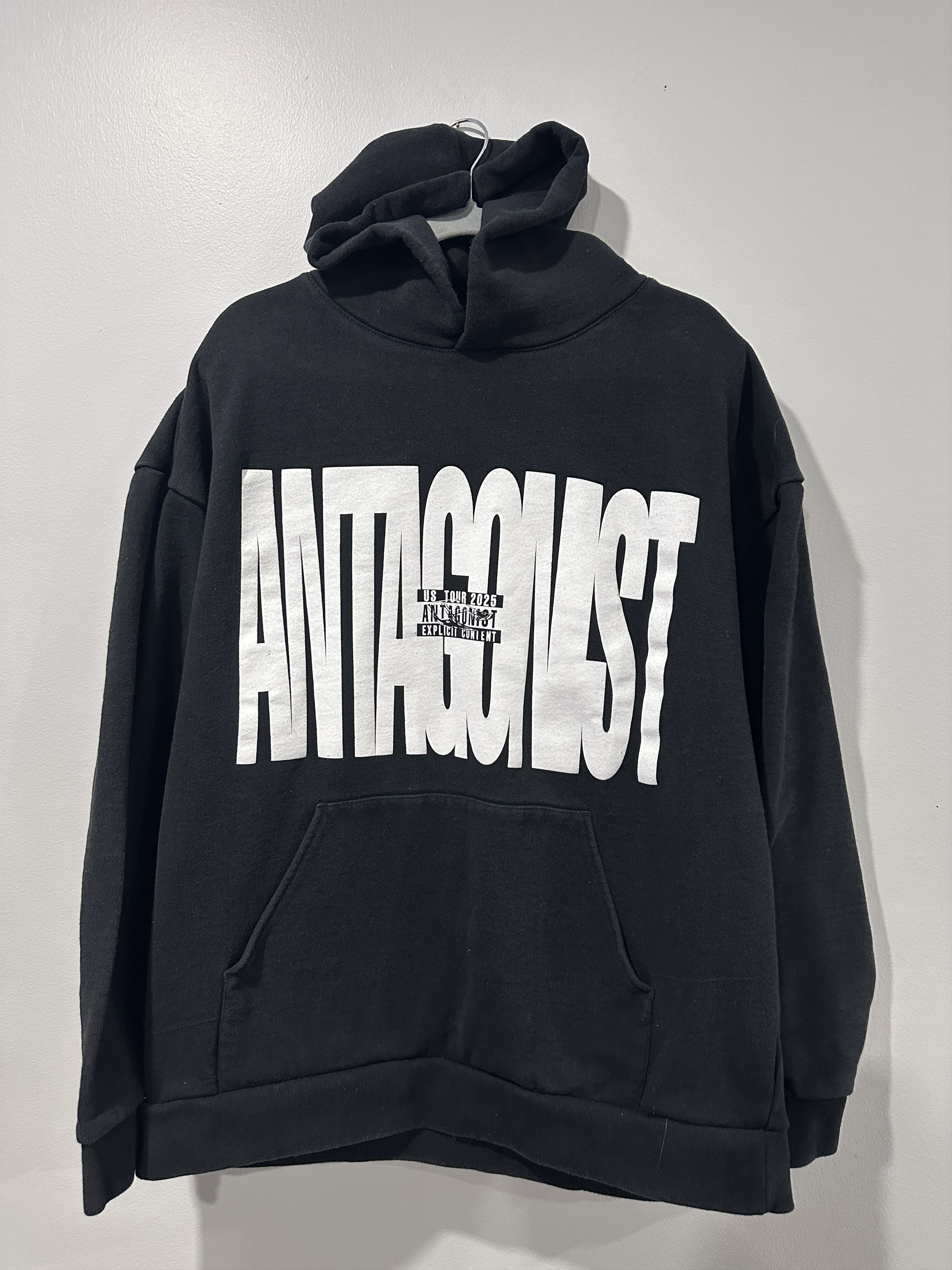 Playboi Carti Playboi Carti Antagonist US Tour 2025 Hoodie Black 2XL Size US XXL / EU 58 / 5 - 1 Thumbnail