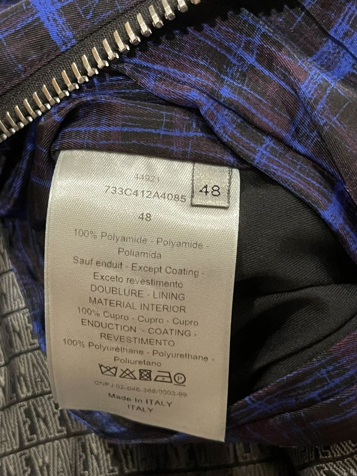 Dior Dior Homme Newave bomber jacket sz48 Size US M / EU 48-50 / 2 - 10 Thumbnail