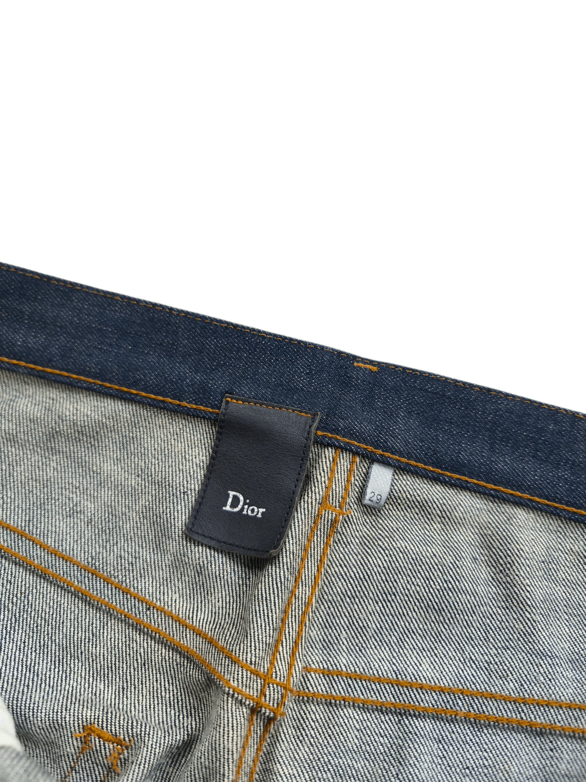 Dior Dior Homme indigo raw denim Size US 30 / EU 46 - 9 Thumbnail