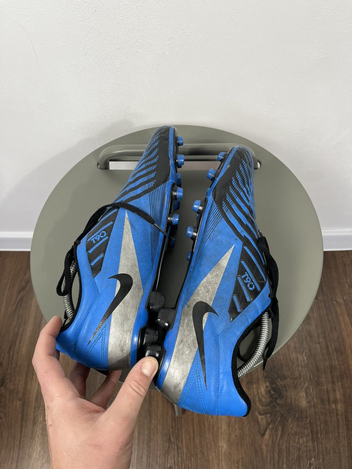 Nike Nike Tiempo Blue FG Soccer Cleats Football Boots US 12 EU 46 Size US 12 / EU 45 - 11 Thumbnail