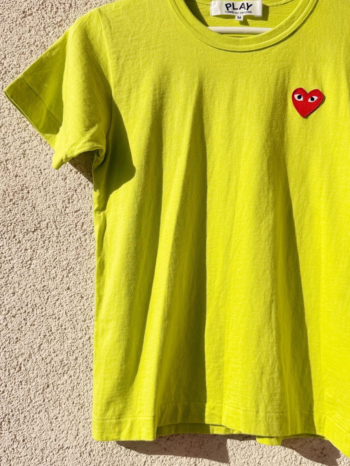 Comme des Garcons PLAY Comme des Garçons PLAY Women Green T-Shirt Heart Logo Size M Size M / US 6-8 / IT 42-44 - 4 Thumbnail